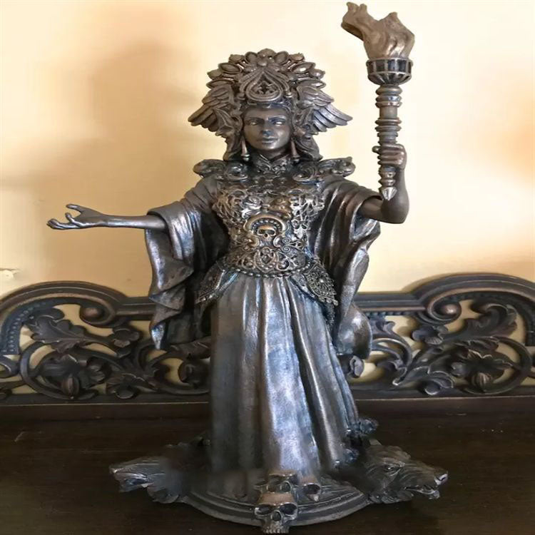 Witchcraft Goddess And Magic Statue