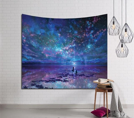 Star Guardian Indian Mandala Tapestry