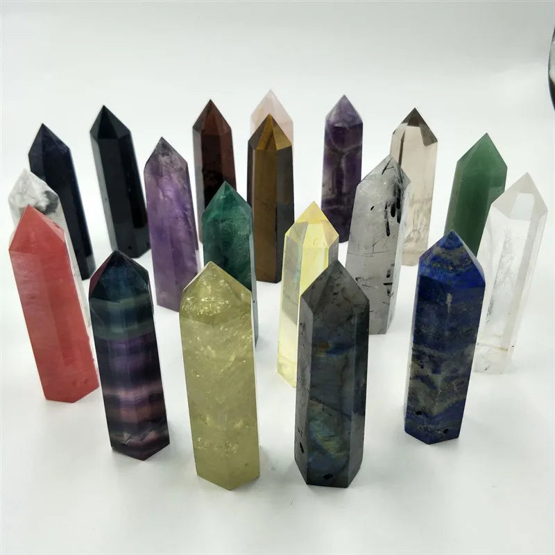 natural stone mineral crystal towers