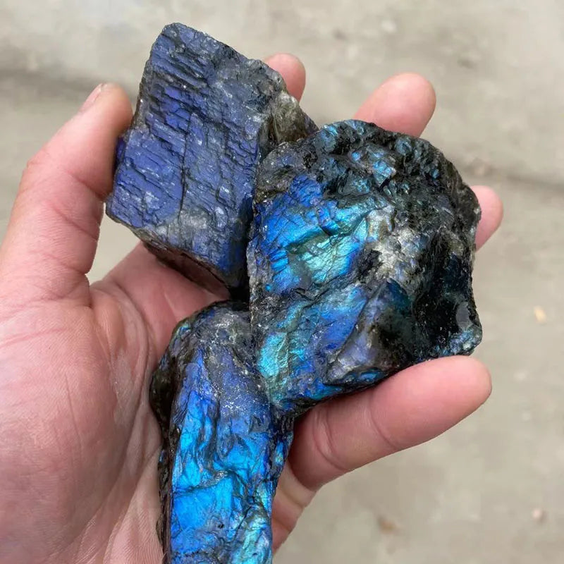 Natural High Quality Labradorite Stone Rough Mineral