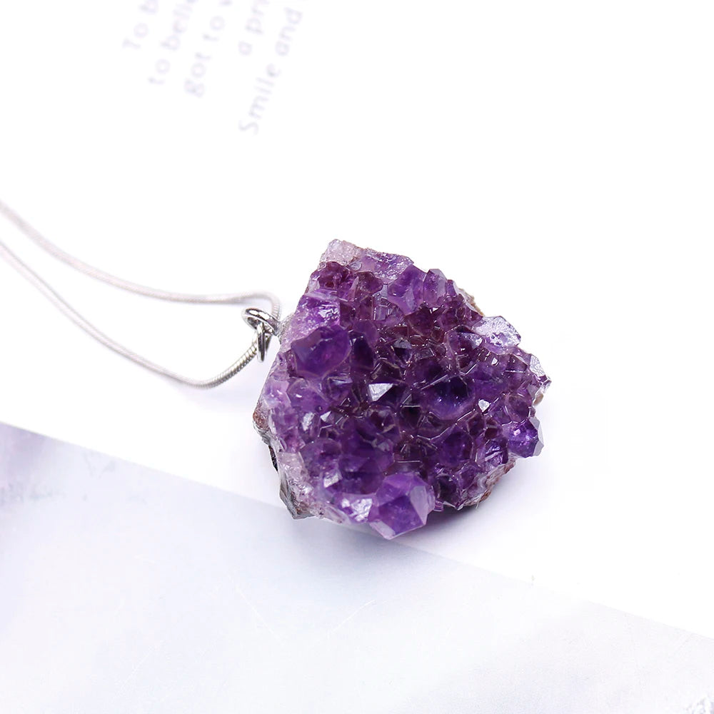 Natural crystal Necklace