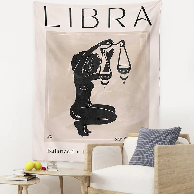 Astrology Sun Moon Constellation Tapestry