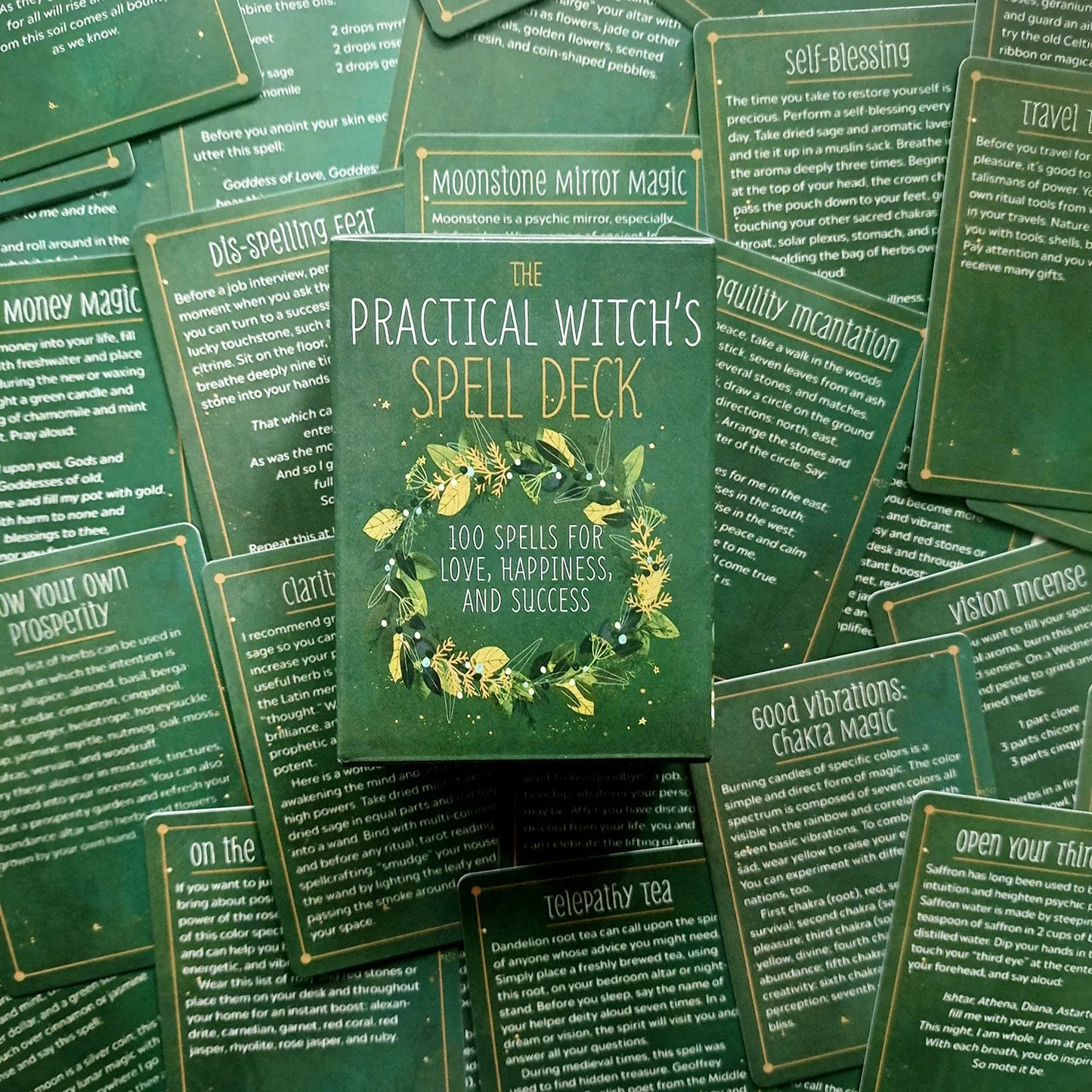 100PCS Practical Witch's Spell Oracle Cards