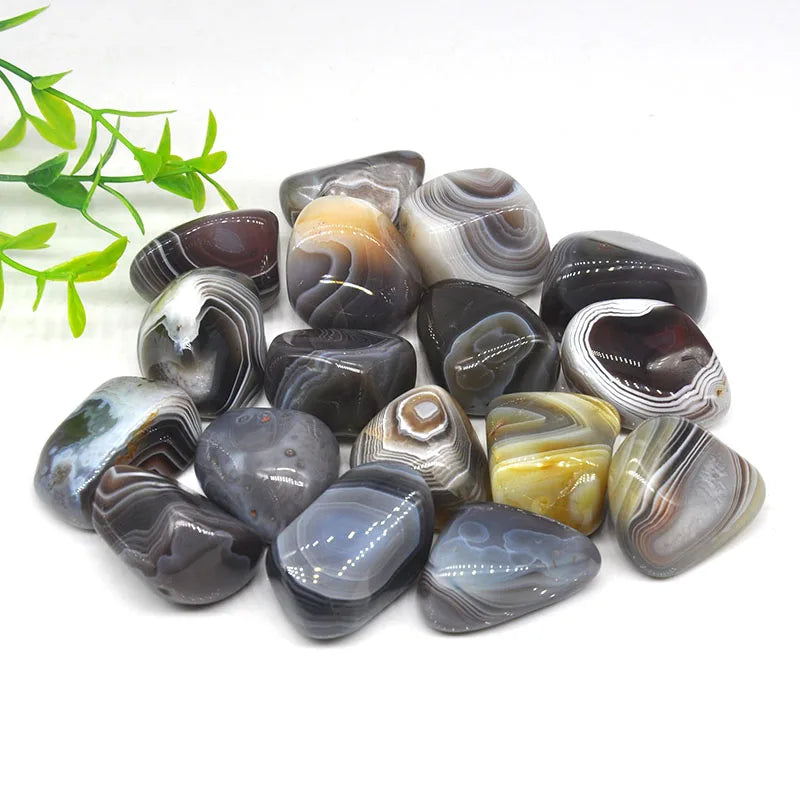 Natural Botswana Agate Healing Crystals