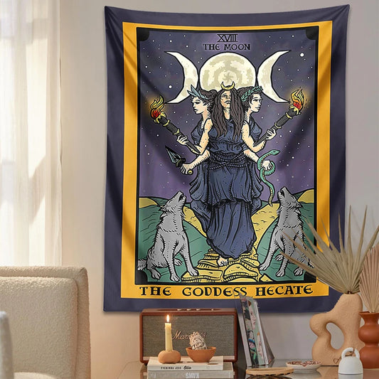 Tarot goddess Tapestry