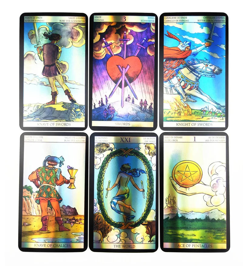 Tarot of the Vision Holographic Tarot cards