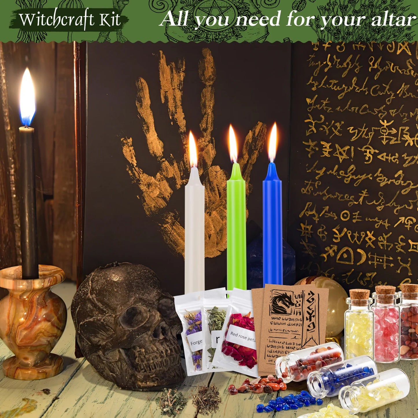 Witchcraft Supplies Kit