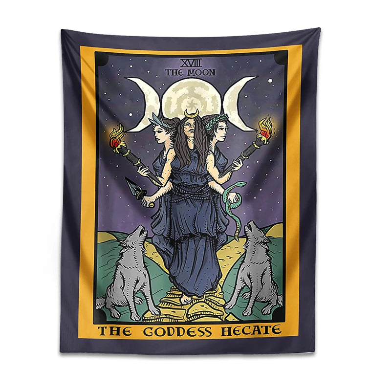 Tarot goddess Tapestry