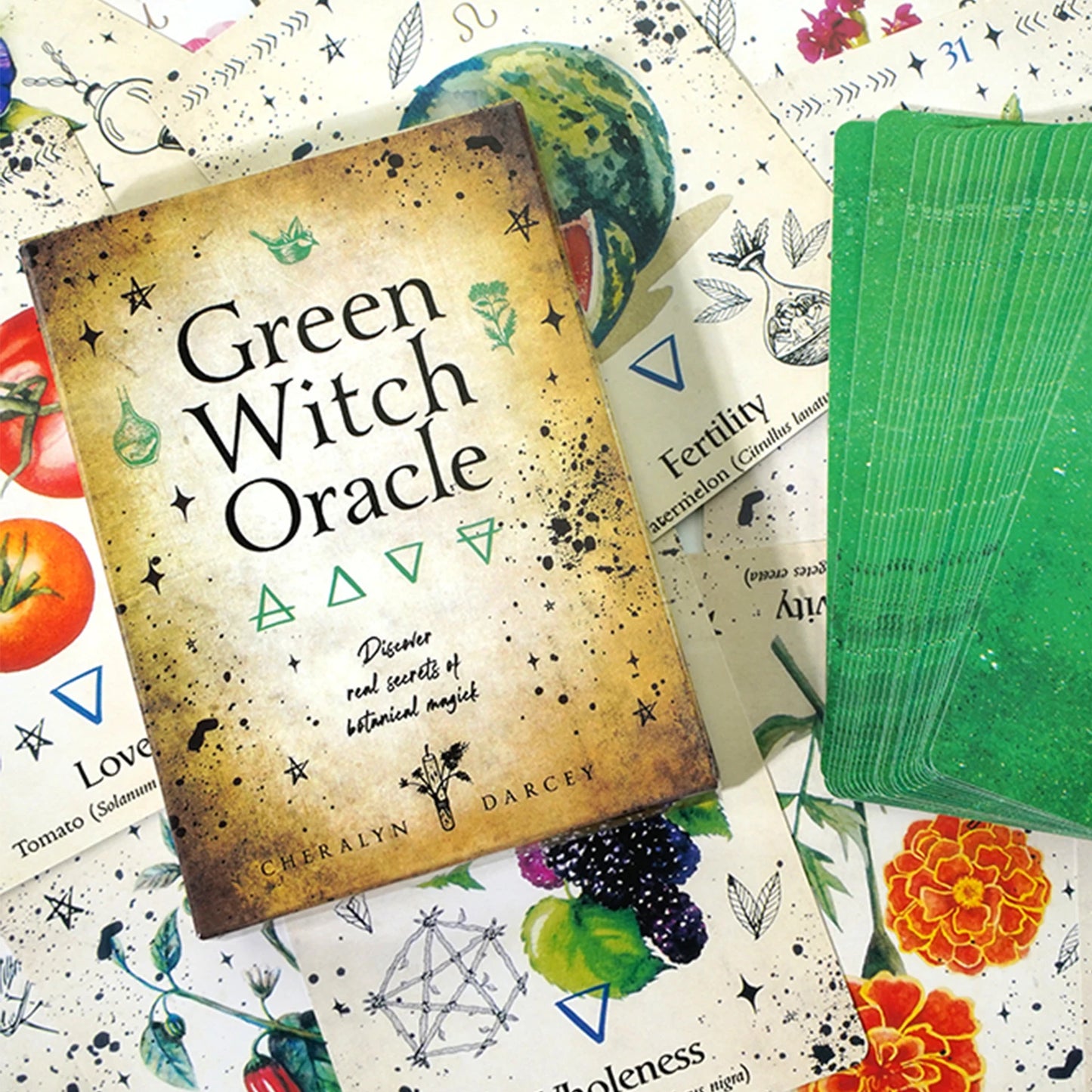 Green Witch Oracle Cards