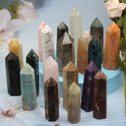 32Color Natural Stones Crystals (1pc)