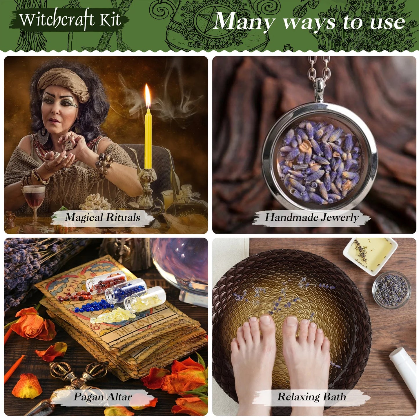 Witchcraft Supplies kit