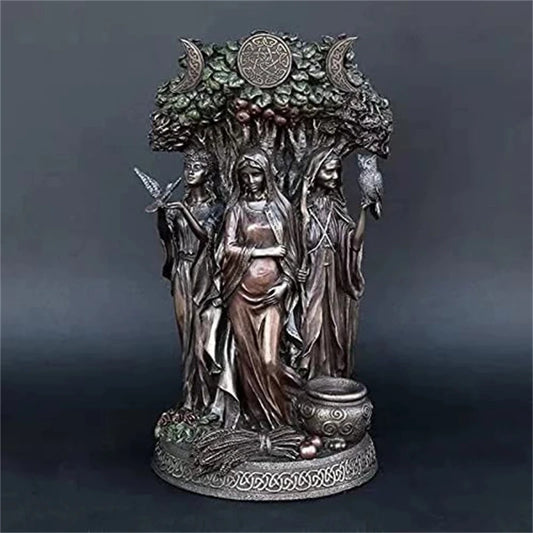 Goddess Hecate sculpture