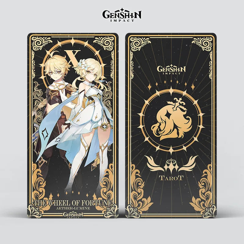 Genshin Impact Tarot Cards