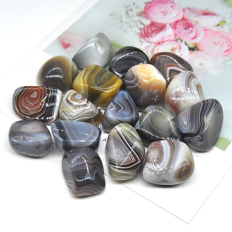 Natural Botswana Agate Healing Crystals