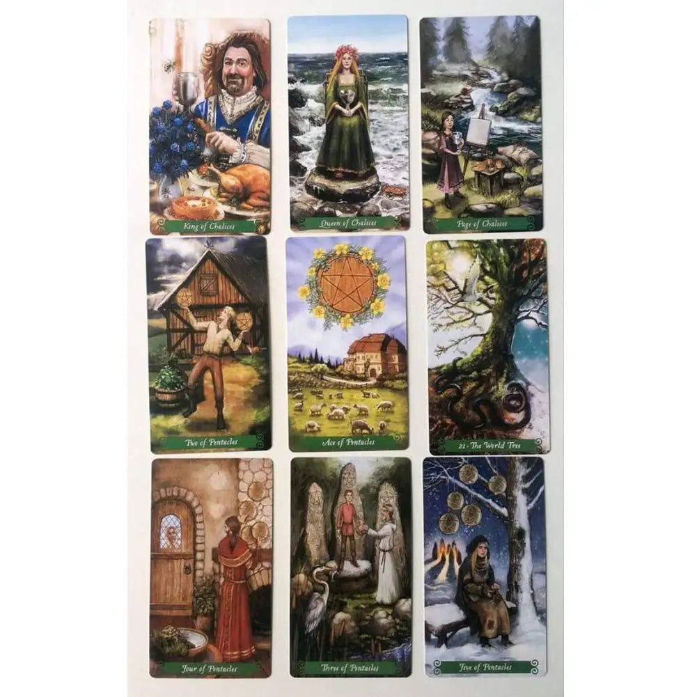 Green witch Tarot deck