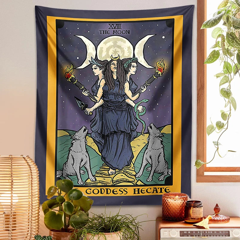 Tarot goddess Tapestry