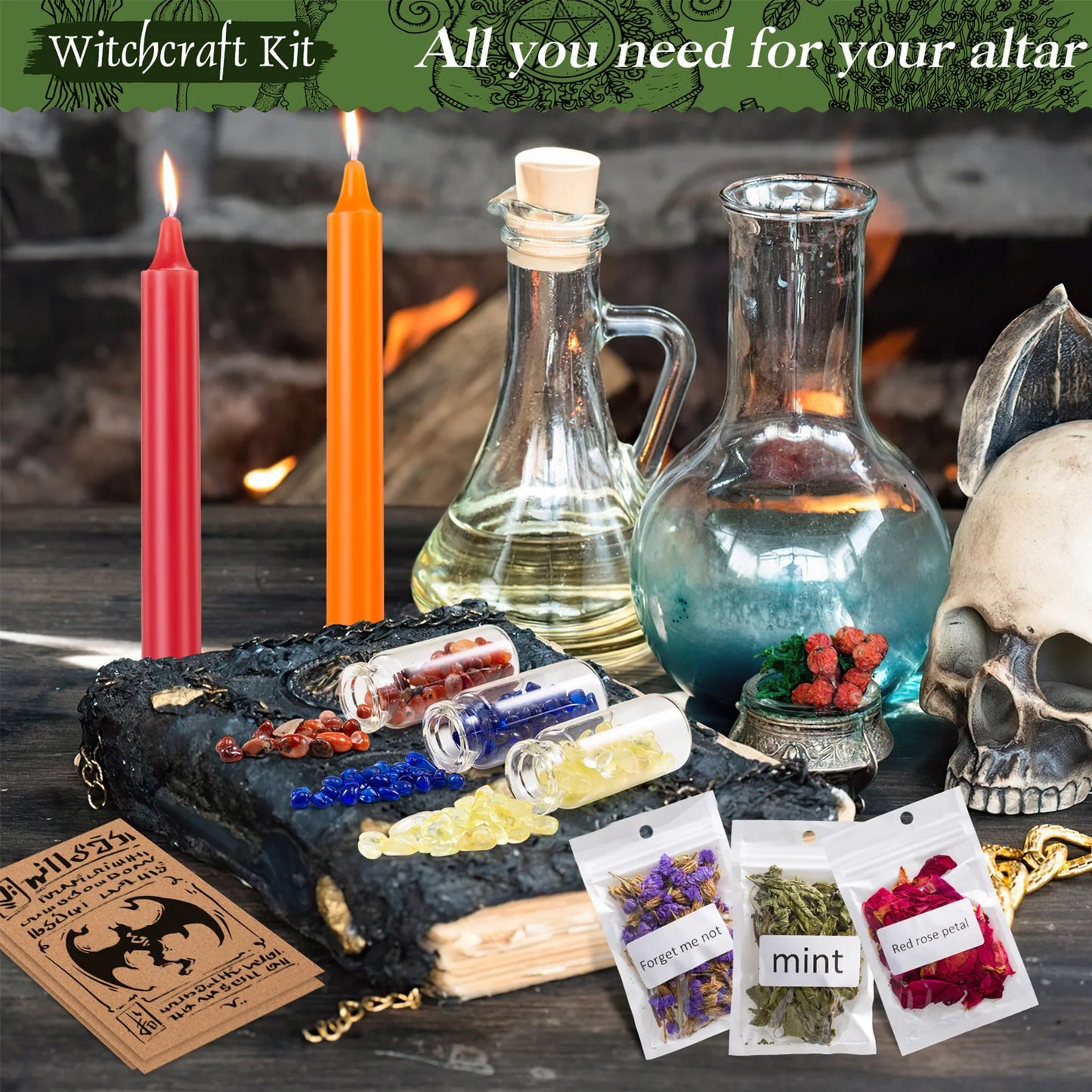 Witchcraft Supplies Kit