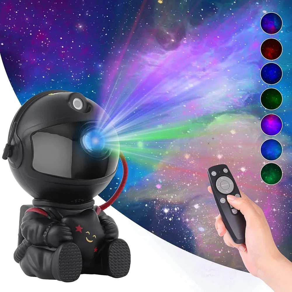 Astronaut Star Projector Night Light with Remote Control 360 Adjustable