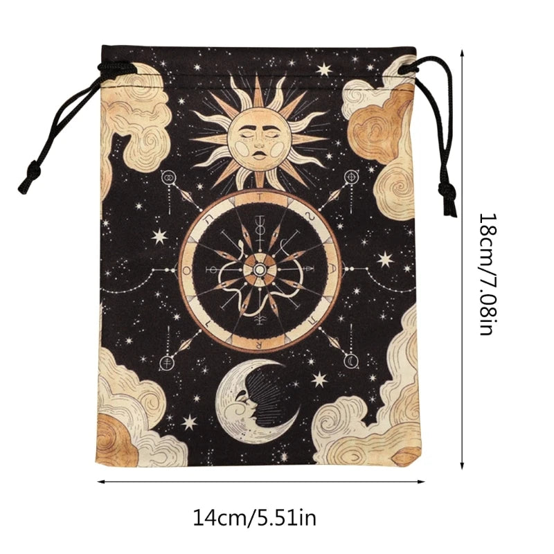 Mini Drawstring Tarot Storage Bag