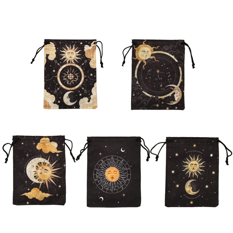 Mini Drawstring Tarot Storage Bag