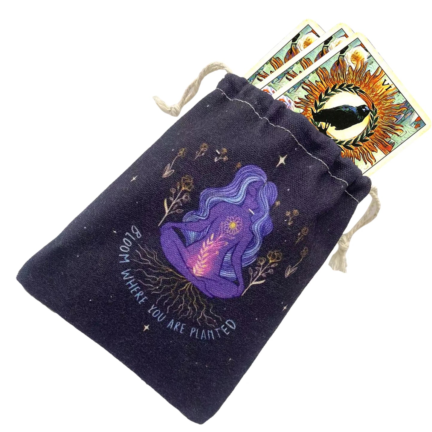 Tarot card pouch