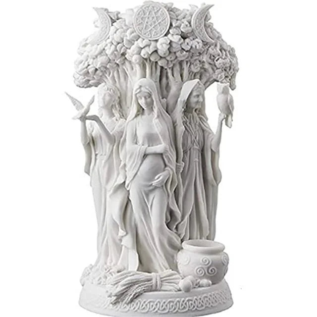 Goddess Hecate sculpture