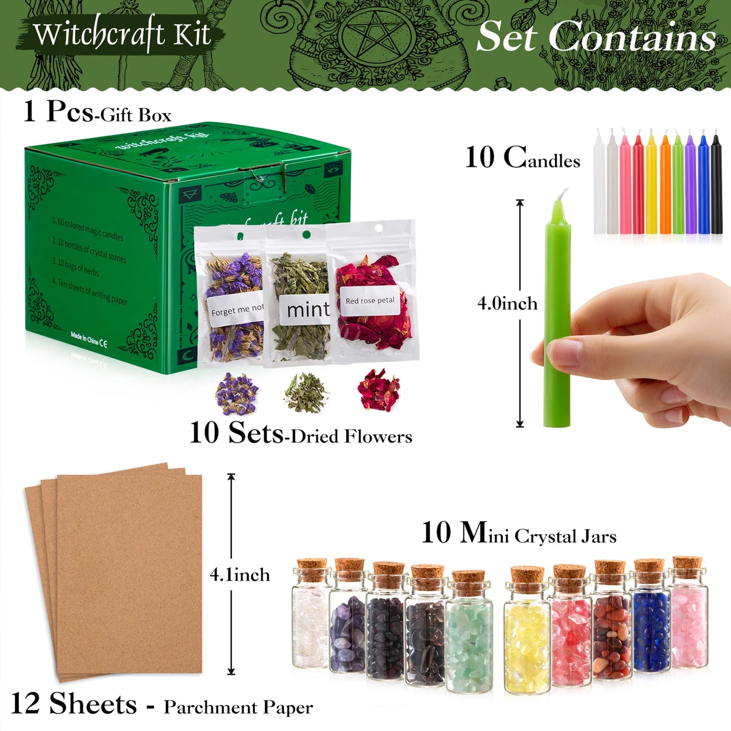 Witchcraft Supplies Kit