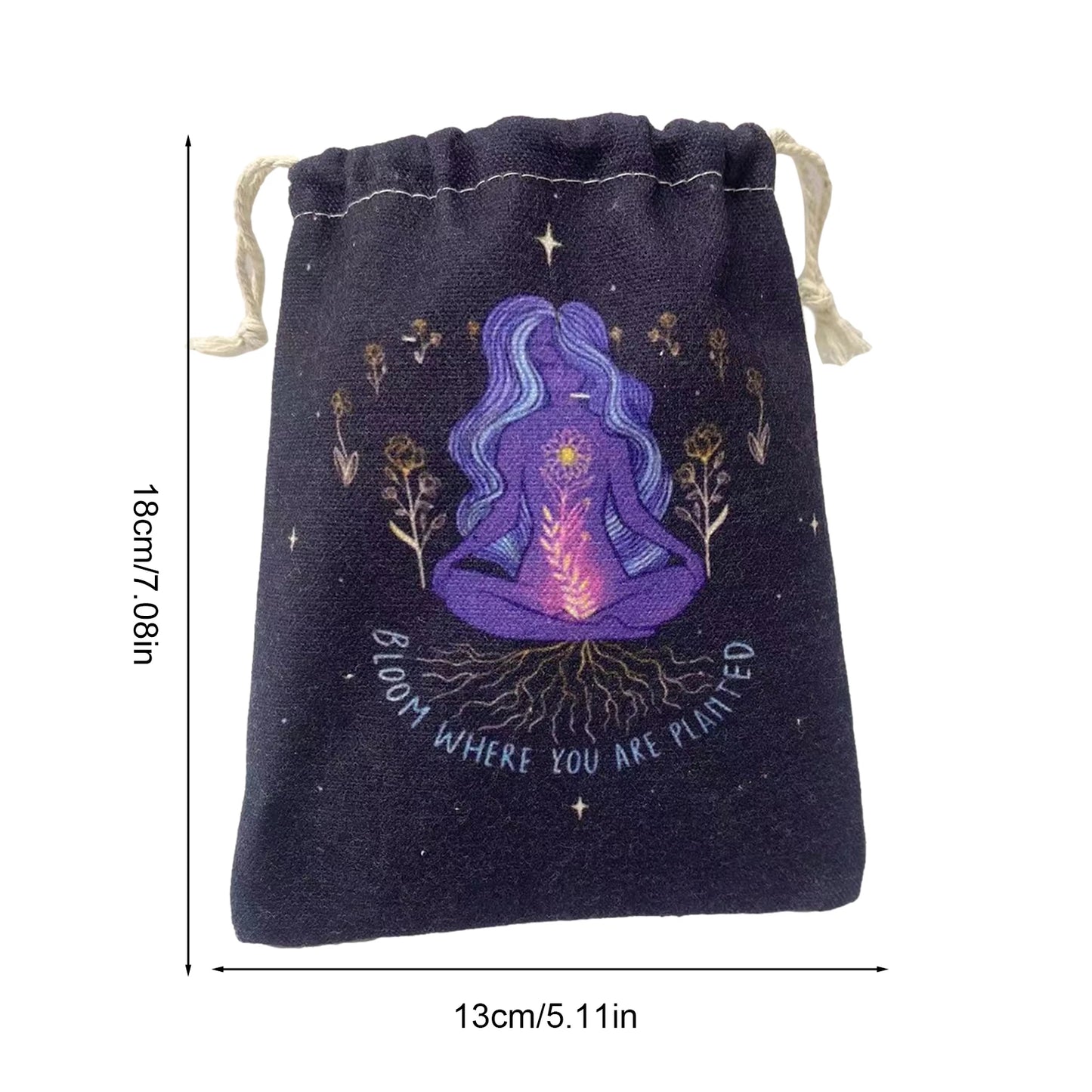 Tarot card pouch