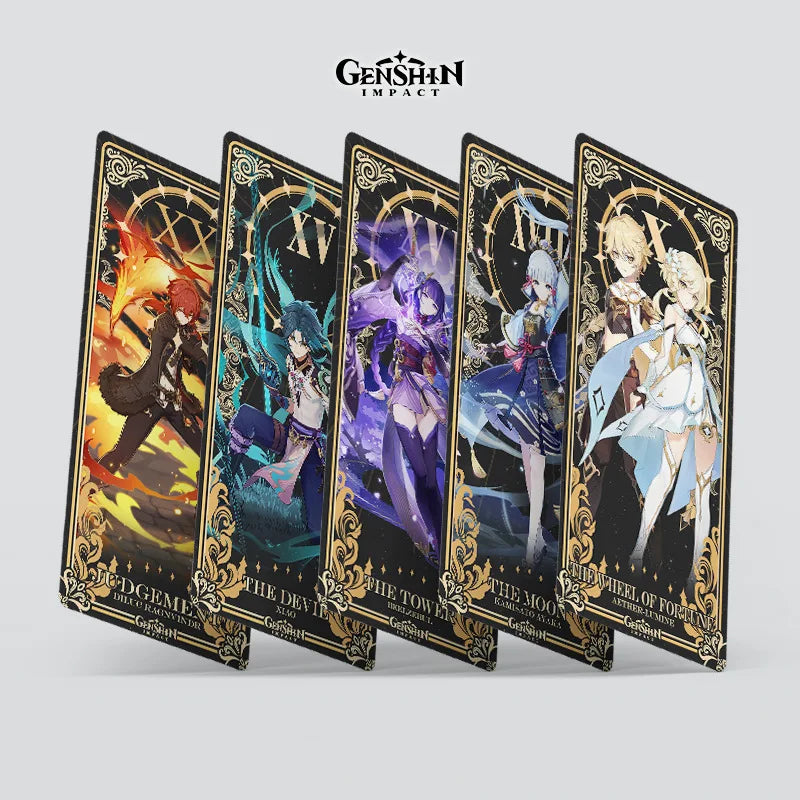 Genshin Impact Tarot Cards