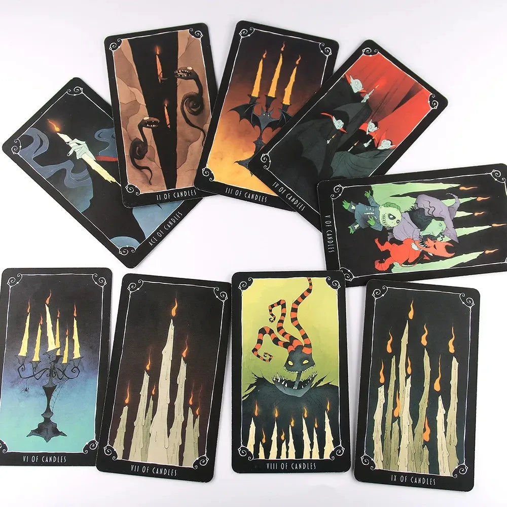 Nightmare Before Christmas tarot cards