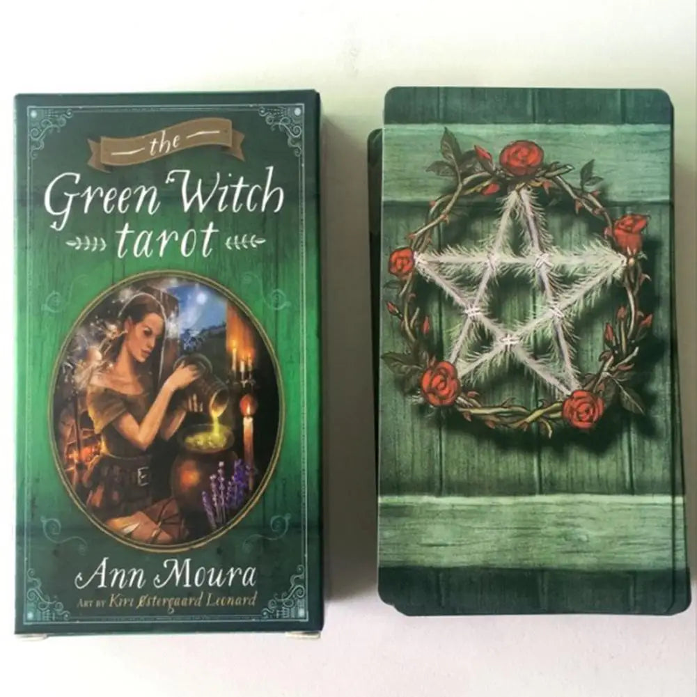 Green witch Tarot deck