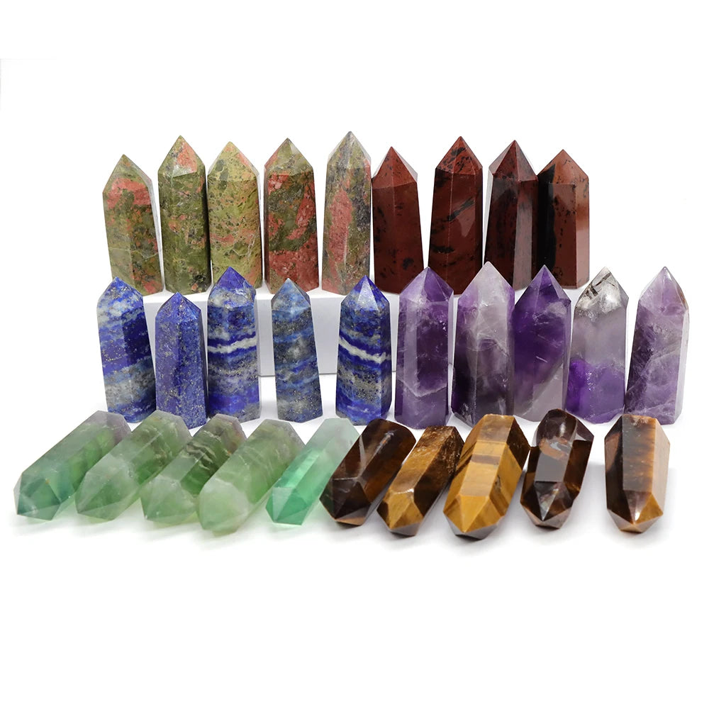 Natural Stones Crystal Point Tower