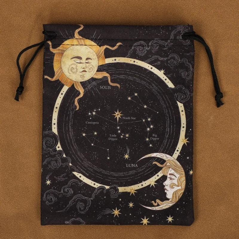 Mini Drawstring Tarot Storage Bag